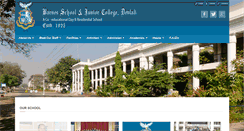 Desktop Screenshot of barnesschool.in