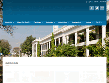Tablet Screenshot of barnesschool.in